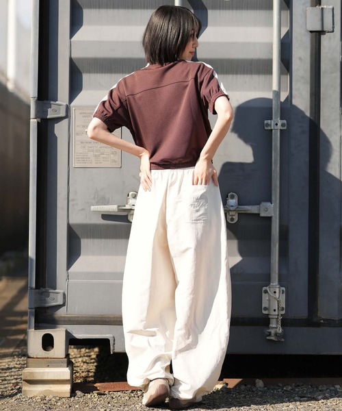 PUMA（プーマ） ワイドパンツ パンツ PPG WOVEN PANTS WIDE LEG W