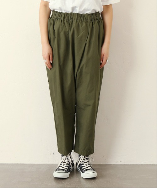 「JOURNAL STANDARD LUXE」 イージーパンツ MEDIUM グリーン レディース_画像5