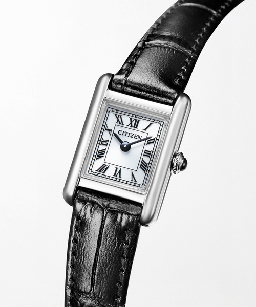 腕時計 CITIZEN Kii Classic Square EG2790-12A Silver レディースの画像