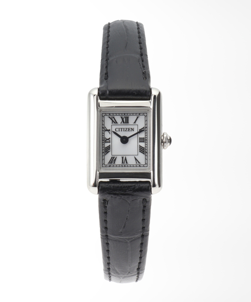 腕時計 CITIZEN Kii Classic Square EG2790-12A Silver レディースの画像