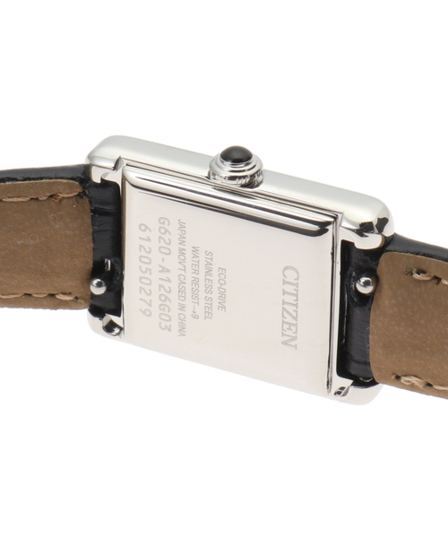 腕時計 CITIZEN Kii Classic Square EG2790-12A Silver レディースの画像