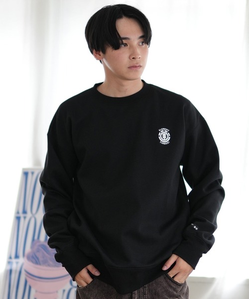 「ELEMENT」 スウェットカットソー X-LARGE ストーン メンズ_画像5