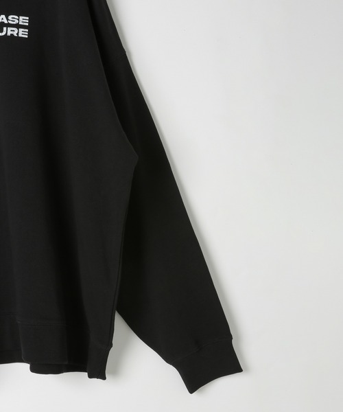 「PBLIM」 スウェットカットソー LARGE グレー レディース_画像6