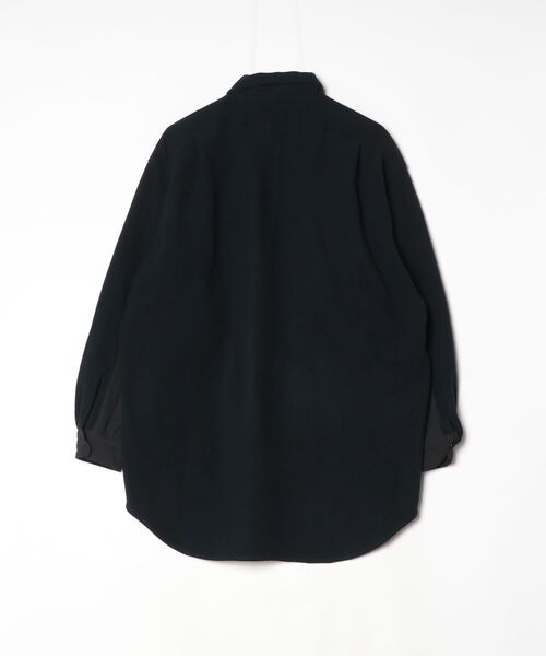 「BURLAP OUTFITTER」 長袖シャツ MEDIUM ブラック メンズ_画像2