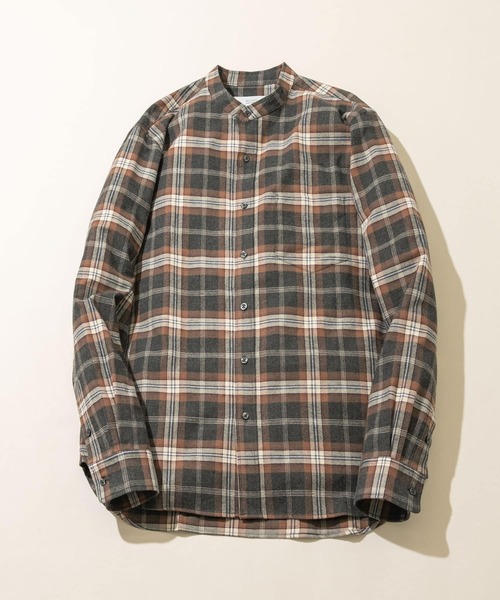 「URBAN RESEARCH ROSSO MEN」 長袖シャツ X-LARGE グレー メンズ_画像2