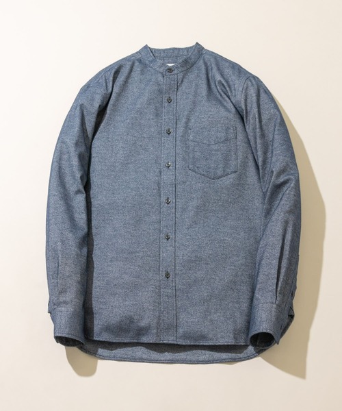 「URBAN RESEARCH ROSSO MEN」 長袖シャツ X-LARGE グレー メンズ_画像4