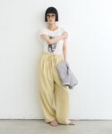 パンツ 「接触冷感/5サイズ展開」テックリネン...の詳細画像4