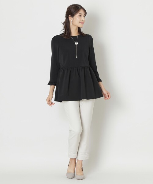 「TO BE CHIC」 長袖カットソー 40 ピンク系その他2 レディース_画像2