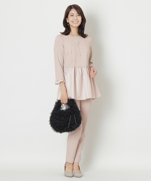 「TO BE CHIC」 長袖カットソー 40 ピンク系その他2 レディース_画像3