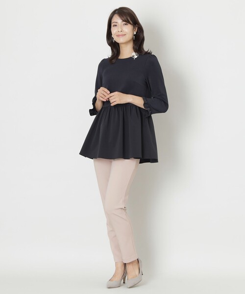 「TO BE CHIC」 長袖カットソー 40 ピンク系その他2 レディース_画像4