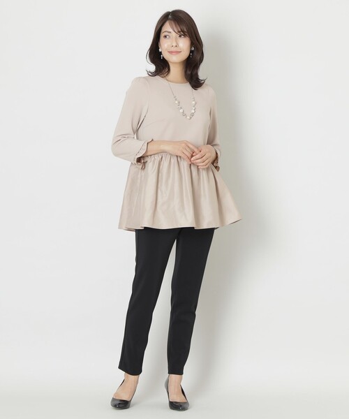 「TO BE CHIC」 長袖カットソー 40 ピンク系その他2 レディース_画像5
