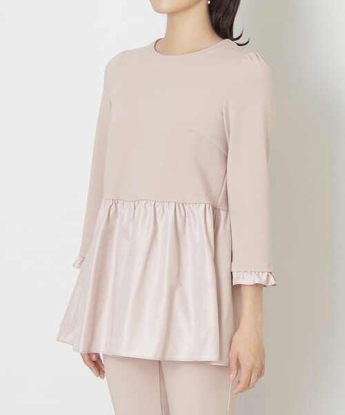 「TO BE CHIC」 長袖カットソー 40 ピンク系その他2 レディース_画像7