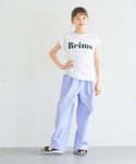 ワイドパンツ パンツ キッズ サイドカットダメ...の詳細画像1