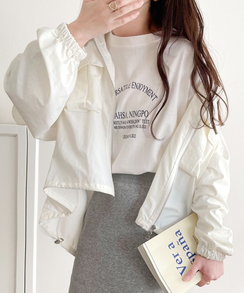 「classicalelf」 ナイロンブルゾン X-LARGE ブラック レディース_画像4