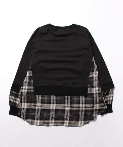 「MARECHAL TERRE」 長袖カットソー 38 ブラック系その他 レディース_画像2