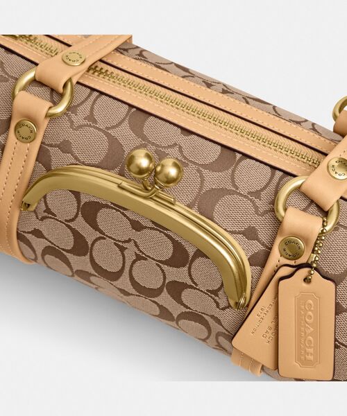 COACH(コーチ) ショルダーバッグ バッグ キスロック バレル バッグ COACH(コーチ) ショルダーバッグ バッグ キスロック バレル バッグ