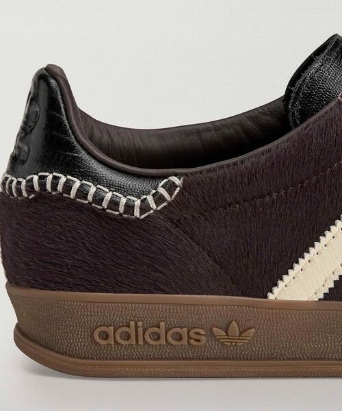 スニーカー adidas×WALES BONNER/アディダス×ウェールズボナー/WB GAZELLE PONY メンズ レディースの画像
