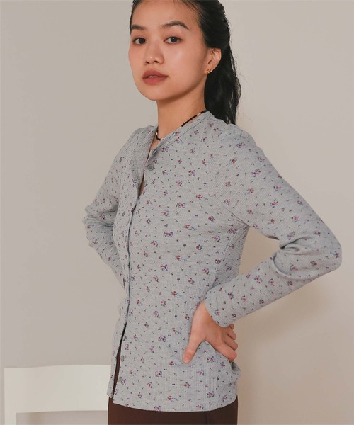 「miette」 カーディガン M アイボリー レディース_画像6
