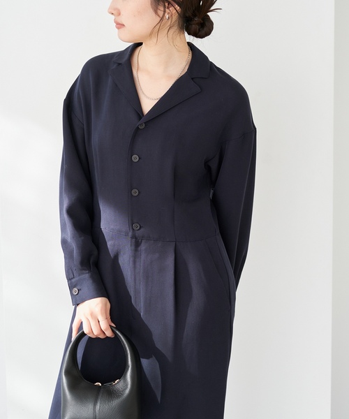 「Plage」 オールインワン 34 ネイビー レディース_画像6