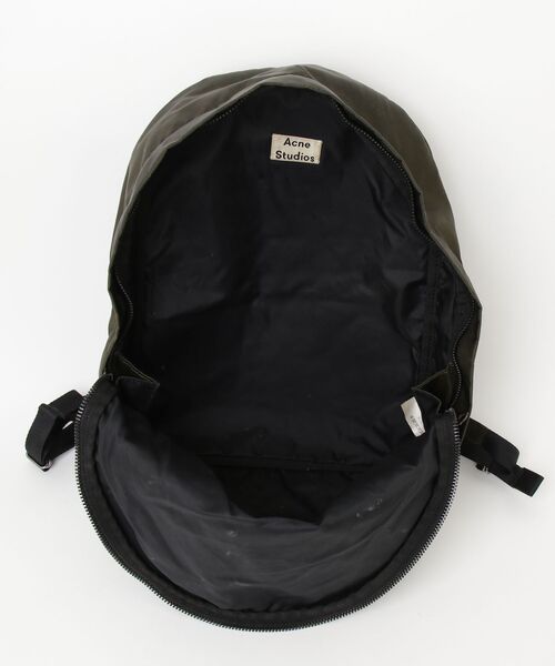 「Acne Studios」 リュック - グリーン レディース_画像4