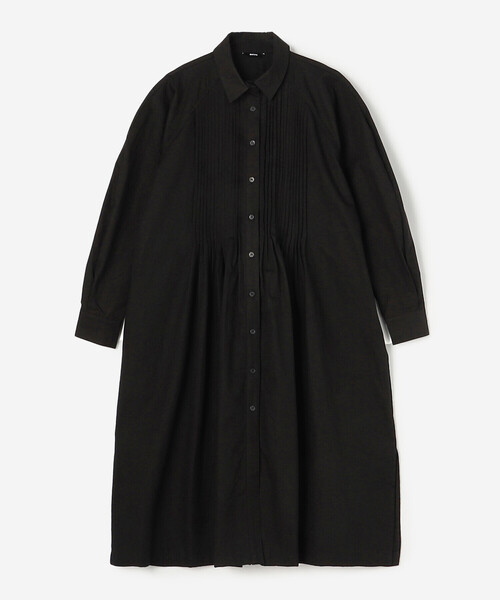 「Bshop」 シャツワンピース S ブラック レディース_画像2