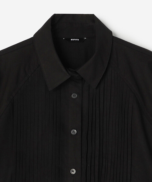 「Bshop」 シャツワンピース S ブラック レディース_画像4