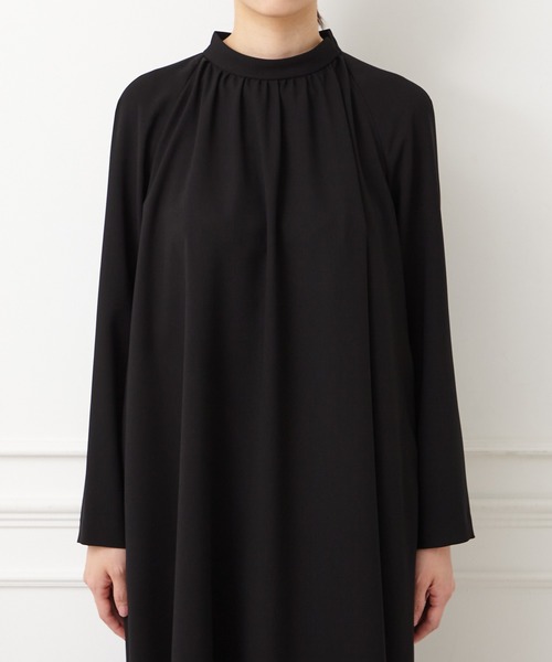 「AIMER」 長袖ワンピース MEDIUM ブラック レディース_画像5