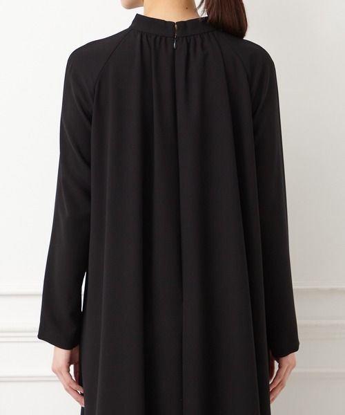 「AIMER」 長袖ワンピース MEDIUM ブラック レディース_画像6