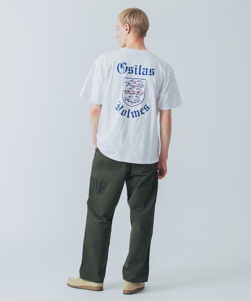 「SILAS」 半袖Tシャツ M ホワイト メンズ_画像9
