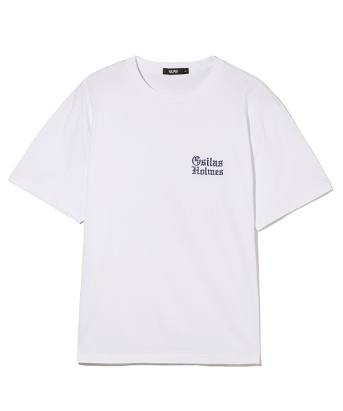 「SILAS」 半袖Tシャツ M ホワイト メンズ_画像10