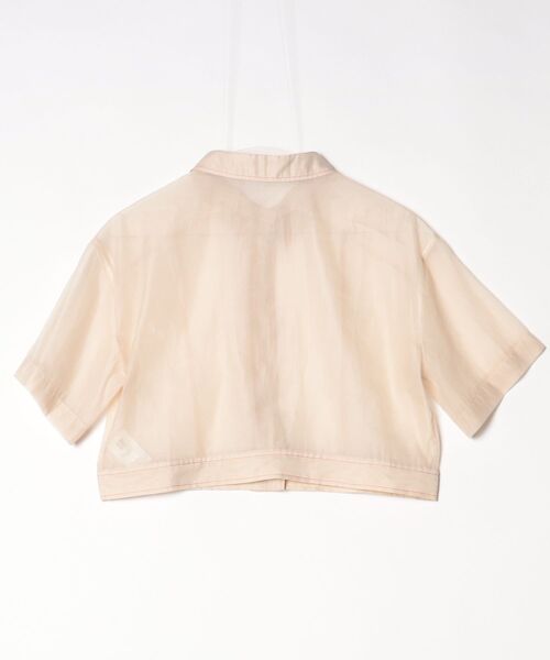 「Ray BEAMS」 半袖シャツ ONE SIZE ベージュ レディース_画像2