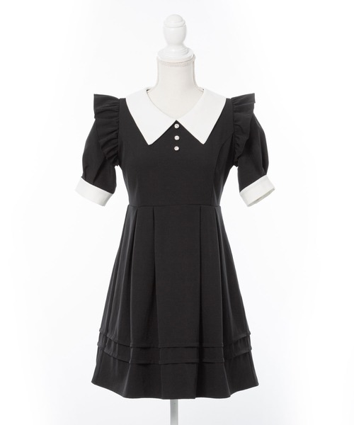 「DearMyLoveRose」 半袖ワンピース MEDIUM グレー系その他 レディース_画像5