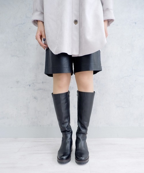 MODE KAORI（モードカオリ） ロング ブーツ 「本革」 ソフトレザー