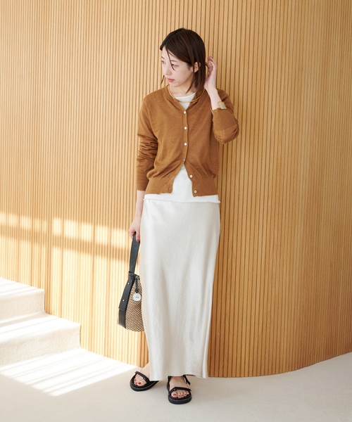 「LE TALON」 フラットサンダル MEDIUM ブラック×ブラック レディース_画像8