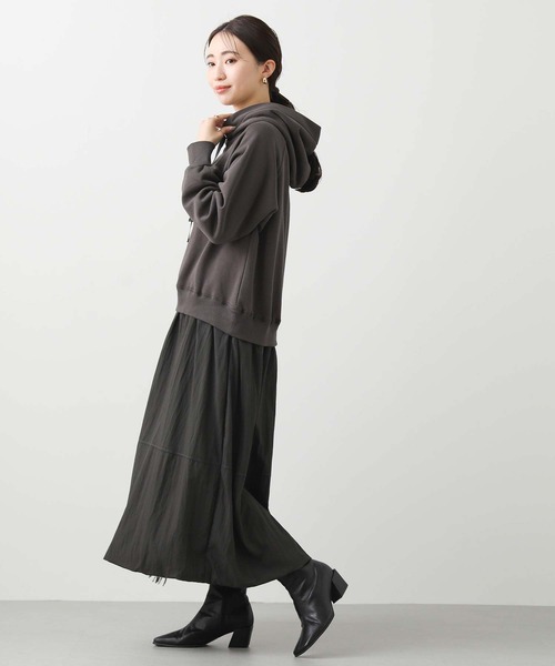 「Gready Brilliant」 「favori」ドッキングワンピース FREE チャコールグレー レディース_画像3