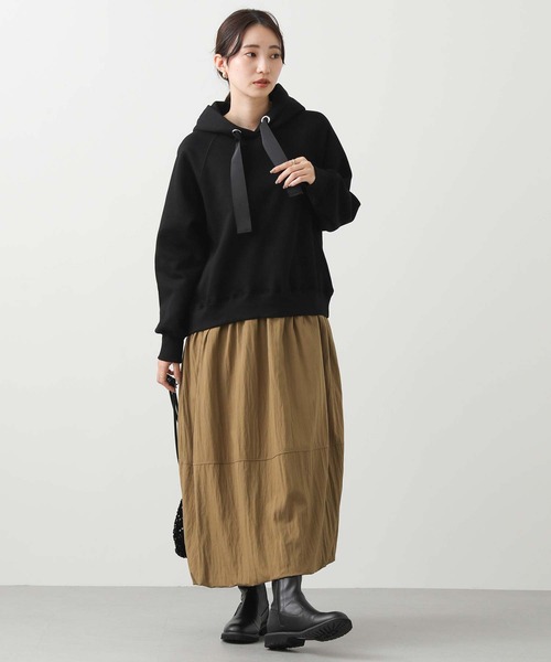 「Gready Brilliant」 「favori」ドッキングワンピース FREE チャコールグレー レディース_画像5