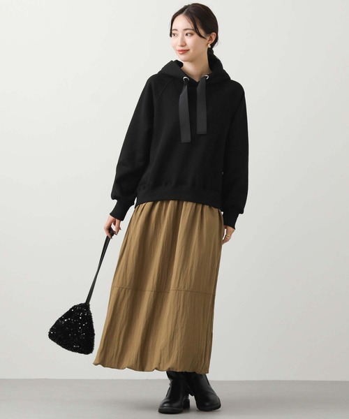 「Gready Brilliant」 「favori」ドッキングワンピース FREE チャコールグレー レディース_画像8