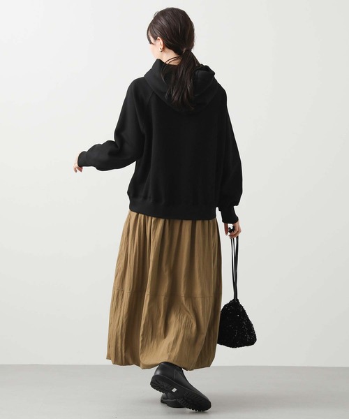 「Gready Brilliant」 「favori」ドッキングワンピース FREE チャコールグレー レディース_画像9