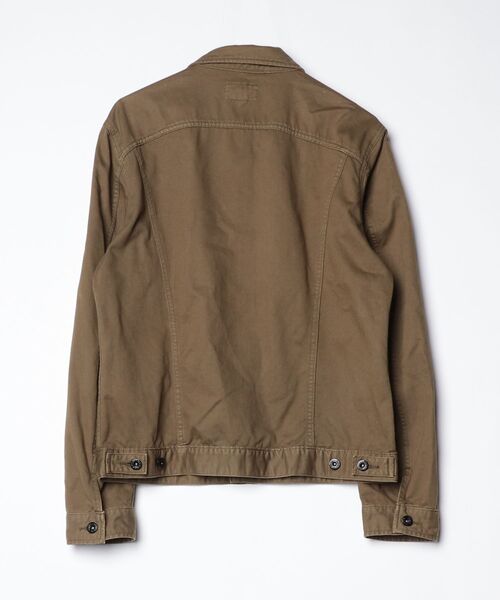 「SHIPS GENERAL SUPPLY」 長袖シャツ「Alpha Industriesコラボ」 LARGE オリーブ メンズ_画像2