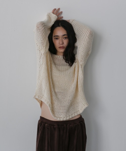 select MOCA（セレクトモカ） ニット セーター モヘアローゲージニット