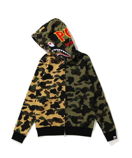 パーカー 1ST CAMO HALF SHARK FULL ZIP HOODIE L 1ST CAMO HALF SHARK FULL ZIP HOODIE BATHING