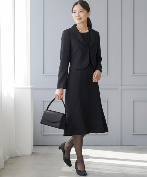 CARETTE（カレット） 喪服 セレモニースーツ セットアップ 洗える