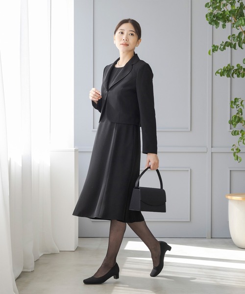 CARETTE（カレット） 喪服 セレモニースーツ セットアップ 洗える