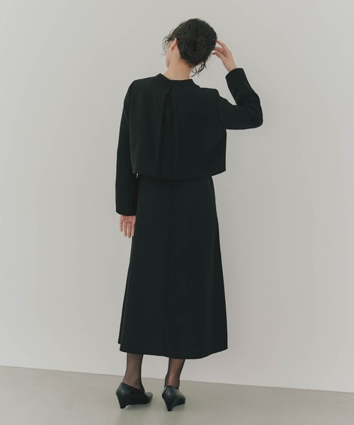 kaene（カエン） セットアップ シンプルロングスリーブワンピース