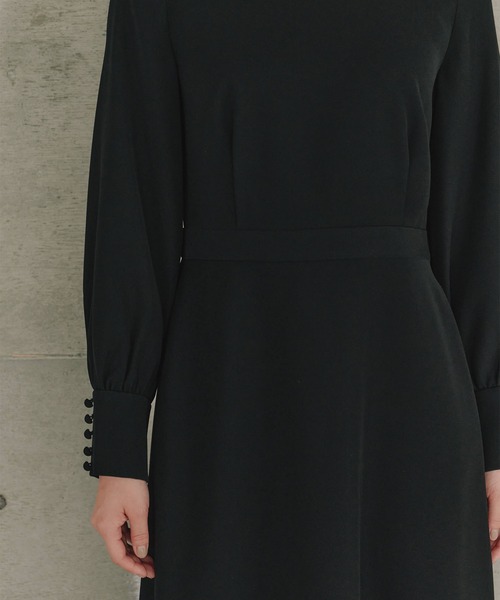 kaene（カエン） セットアップ シンプルロングスリーブワンピース