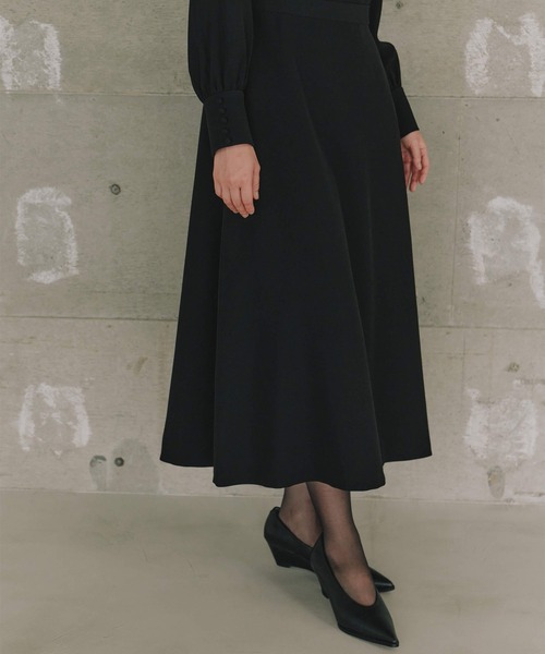 kaene（カエン） セットアップ シンプルロングスリーブワンピース