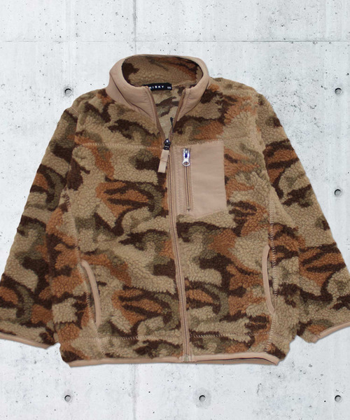 THE CASUAL（カジュアル） ブルゾン アウター シープボア 迷彩