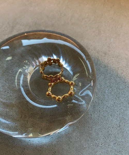 mou 指輪 リング S925 Ball connecting ring レディース : ZOZOTOWN 
