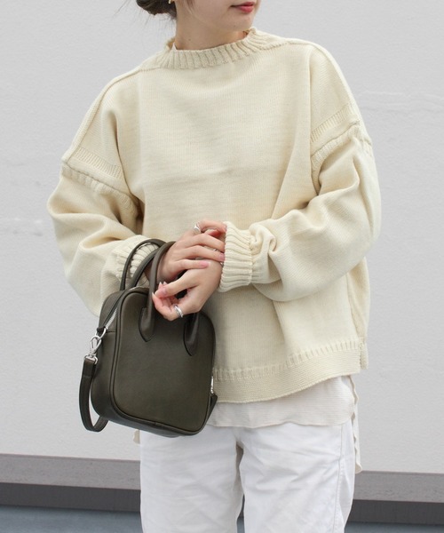 ターを ニット Le Tricoteur/ルトリコチュール オフショルダー ガンジーセーター OFFSHOULDER GUERNSEY SWEATER #03 ZOZOTOWN PayPayモール店 - 通販 - PayPayモール なりますの
