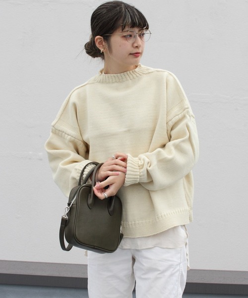 ターを ニット Le Tricoteur/ルトリコチュール オフショルダー ガンジーセーター OFFSHOULDER GUERNSEY SWEATER #03 ZOZOTOWN PayPayモール店 - 通販 - PayPayモール なりますの